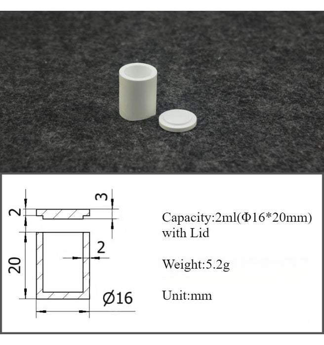 Boron Nitride Ceramic Crucible Boron Nitride Crucible Cylinder|Labshopx