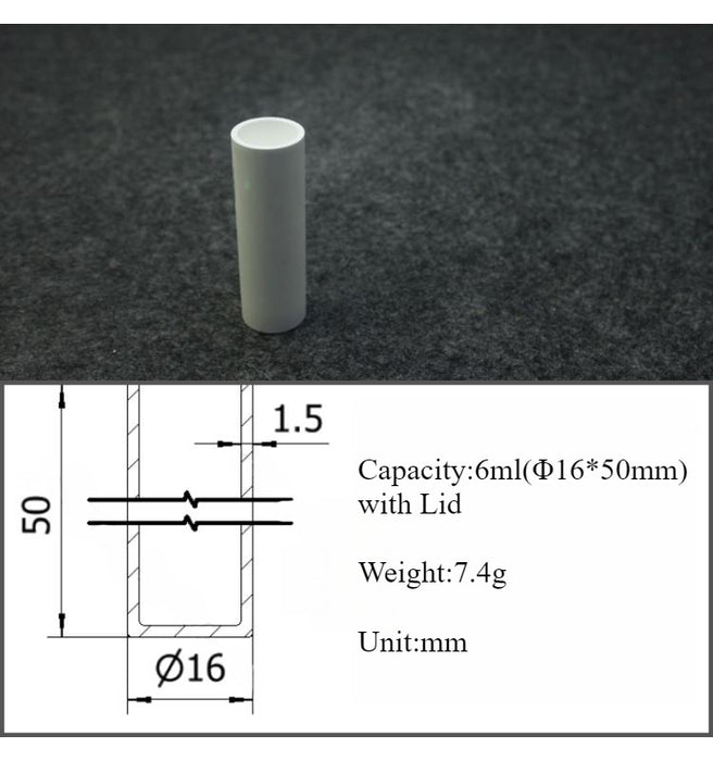 Boron Nitride Ceramic Crucible Boron Nitride Crucible Cylinder|Labshopx