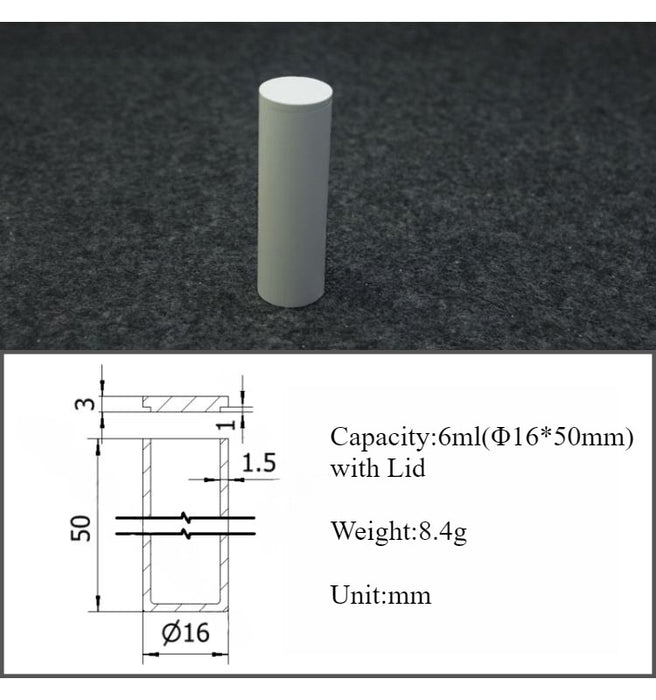 Boron Nitride Ceramic Crucible Boron Nitride Crucible Cylinder|Labshopx