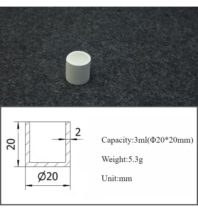Boron Nitride Ceramic Crucible Boron Nitride Crucible Cylinder|Labshopx