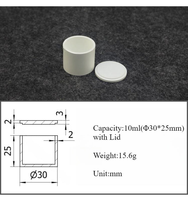 Boron Nitride Ceramic Crucible Boron Nitride Crucible Cylinder|Labshopx