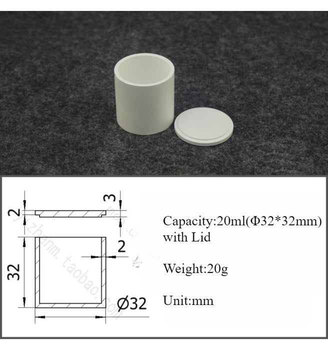 Boron Nitride Ceramic Crucible Boron Nitride Crucible Cylinder|Labshopx