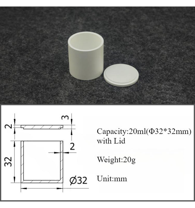 Boron Nitride Ceramic Crucible Boron Nitride Crucible Cylinder|Labshopx