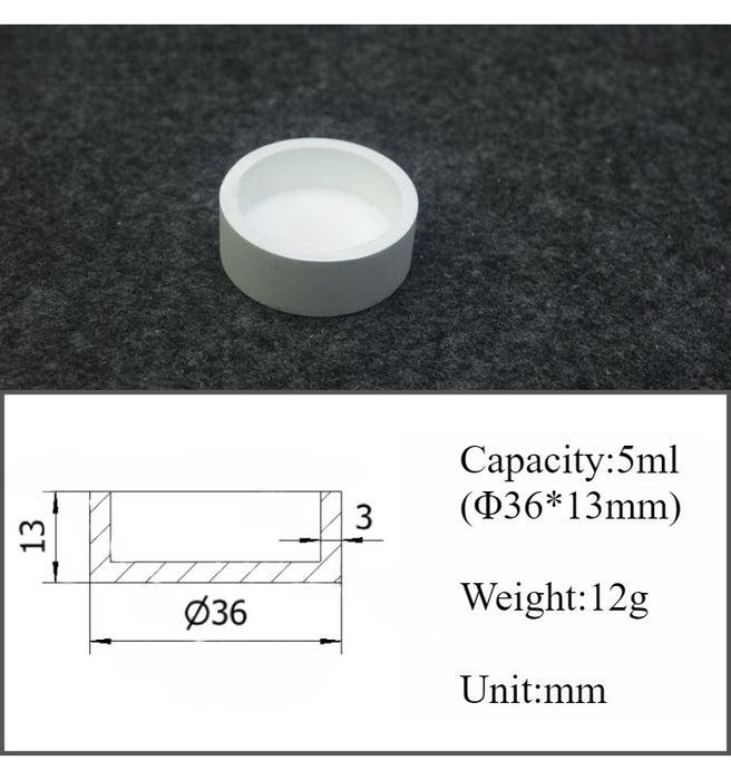 Boron Nitride Ceramic Crucible Boron Nitride Crucible Cylinder|Labshopx