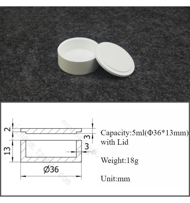 Boron Nitride Ceramic Crucible Boron Nitride Crucible Cylinder|Labshopx