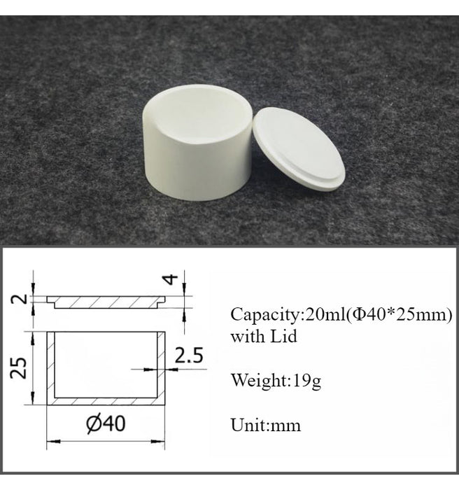 Boron Nitride Ceramic Crucible Boron Nitride Crucible Cylinder|Labshopx
