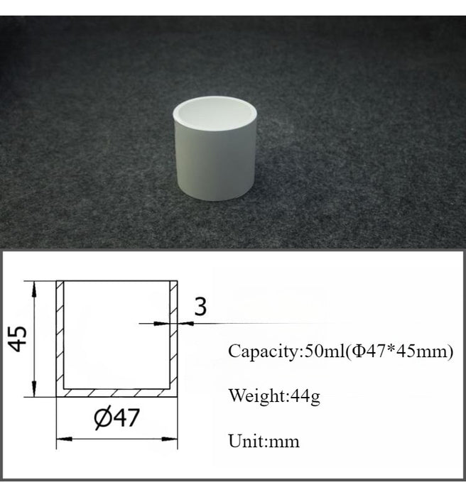 Boron Nitride Ceramic Crucible Boron Nitride Crucible Cylinder|Labshopx