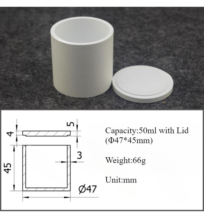 Boron Nitride Ceramic Crucible Boron Nitride Crucible Cylinder|Labshopx