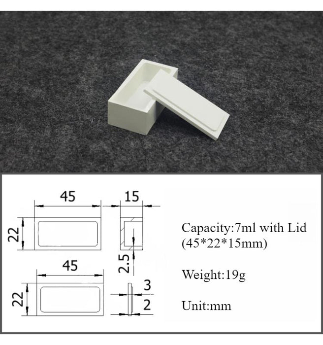 Boron Nitride Crucible Boron Nitride Ceramic Crucible Square| Labshopx