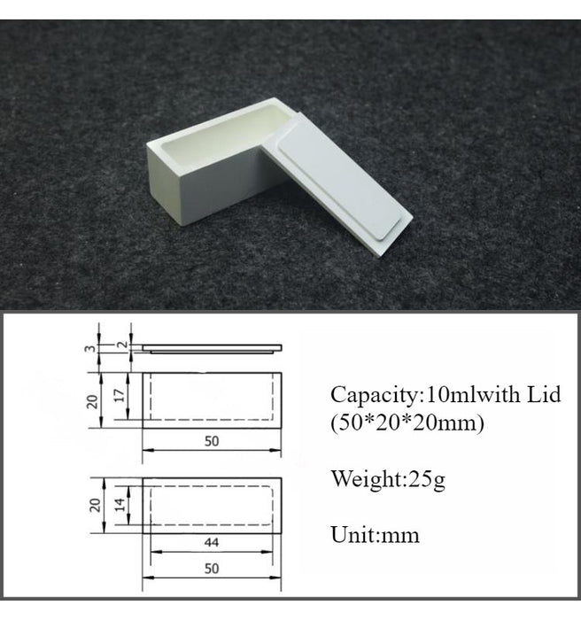 Boron Nitride Crucible Boron Nitride Ceramic Crucible Square| Labshopx