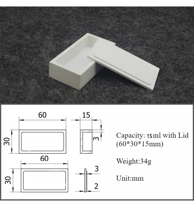 Boron Nitride Crucible Boron Nitride Ceramic Crucible Square| Labshopx