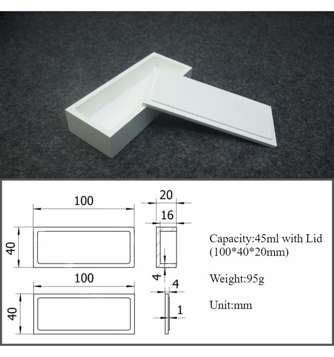 Boron Nitride Crucible Boron Nitride Ceramic Crucible Square| Labshopx