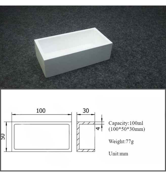 Boron Nitride Crucible Boron Nitride Ceramic Crucible Square| Labshopx