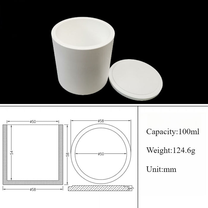 Boron Nitride Ceramic Crucible Boron Nitride Crucible Cylinder|Labshopx