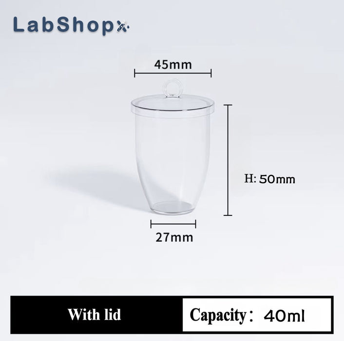 Premium Quartz Crucibles for crucibles chemistry Arc-Shaped | LABSHOPX