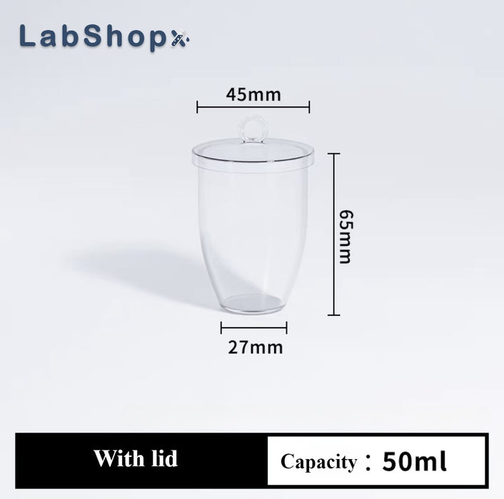 Premium Quartz Crucibles for crucibles chemistry Arc-Shaped | LABSHOPX