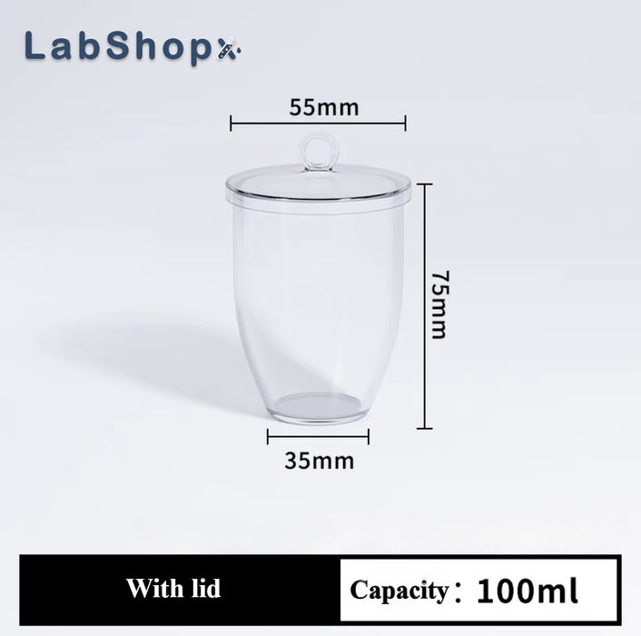 Premium Quartz Crucibles for crucibles chemistry Arc-Shaped | LABSHOPX