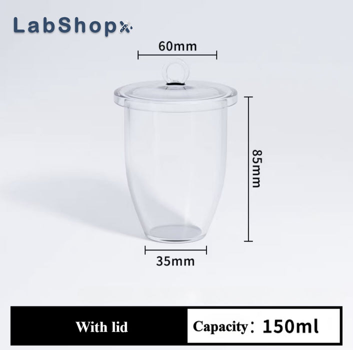 Premium Quartz Crucibles for crucibles chemistry Arc-Shaped | LABSHOPX