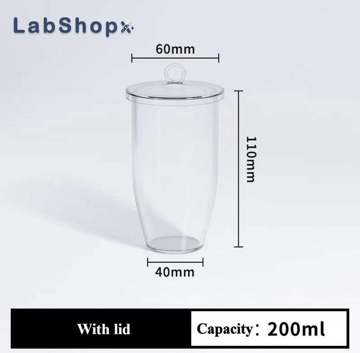 Premium Quartz Crucibles for crucibles chemistry Arc-Shaped | LABSHOPX