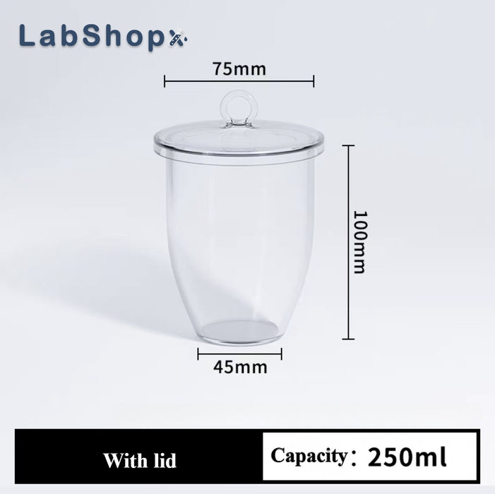 Premium Quartz Crucibles for crucibles chemistry Arc-Shaped | LABSHOPX