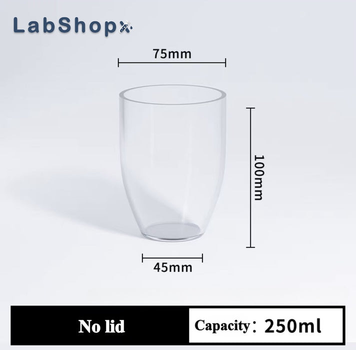 Premium Quartz Crucibles for crucibles chemistry Arc-Shaped | LABSHOPX