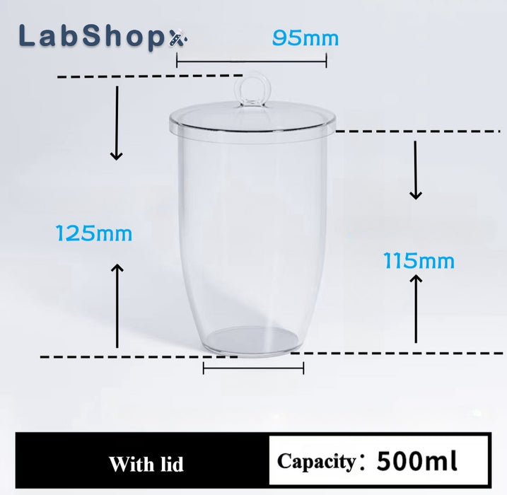 Premium Quartz Crucibles for crucibles chemistry Arc-Shaped | LABSHOPX
