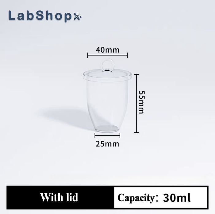 Premium Quartz Crucibles for crucibles chemistry Arc-Shaped | LABSHOPX