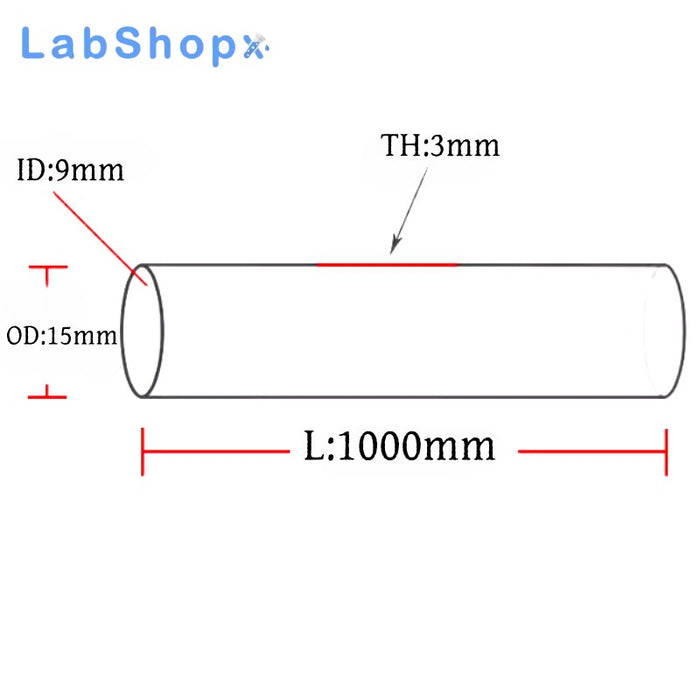 High Purity 99.99% Quartz tube for High-Temperature to Use | LABSHOPX