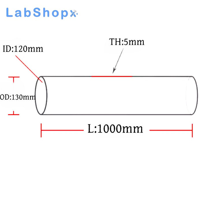 High Purity 99.99% Quartz tube for High-Temperature to Use | LABSHOPX