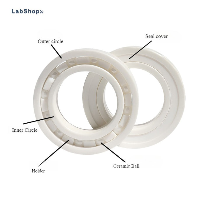 Full Zirconia Ceramic Bearings Miniature Zirconia Bearing| Labshopx