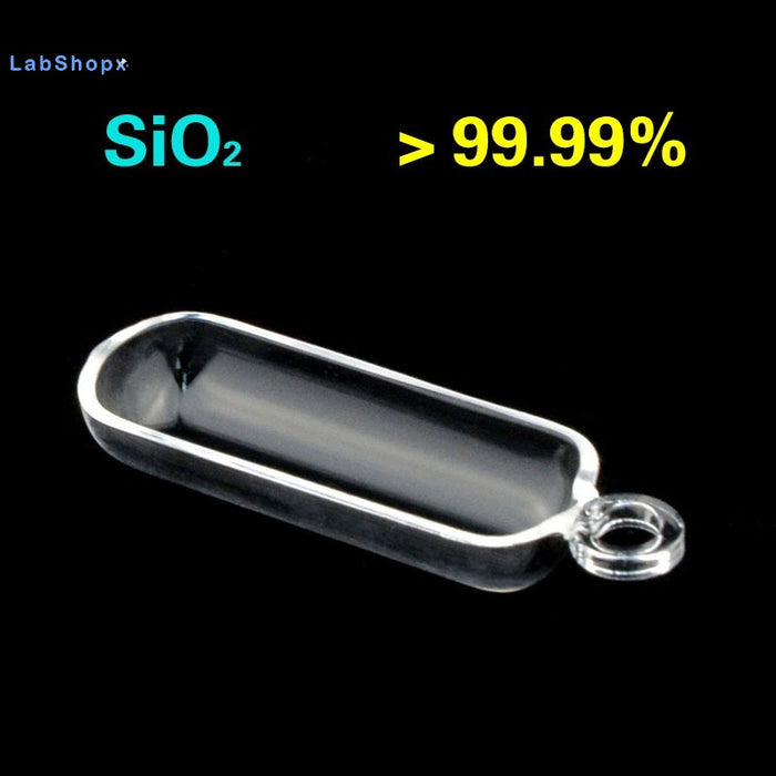 High Purity 99.99% Quartz Boat Wafer Quartz Boat Crucible | LABSHOPX