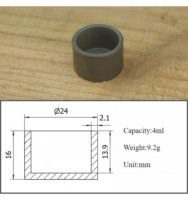 High Temperature Sic Crucible Silicon Carbide Crucible| Labshopx
