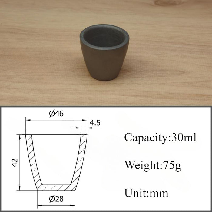 High Temperature Sic Crucible Silicon Carbide Crucible| Labshopx