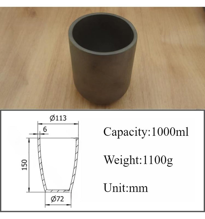 High Temperature Sic Crucible Silicon Carbide Crucible| Labshopx