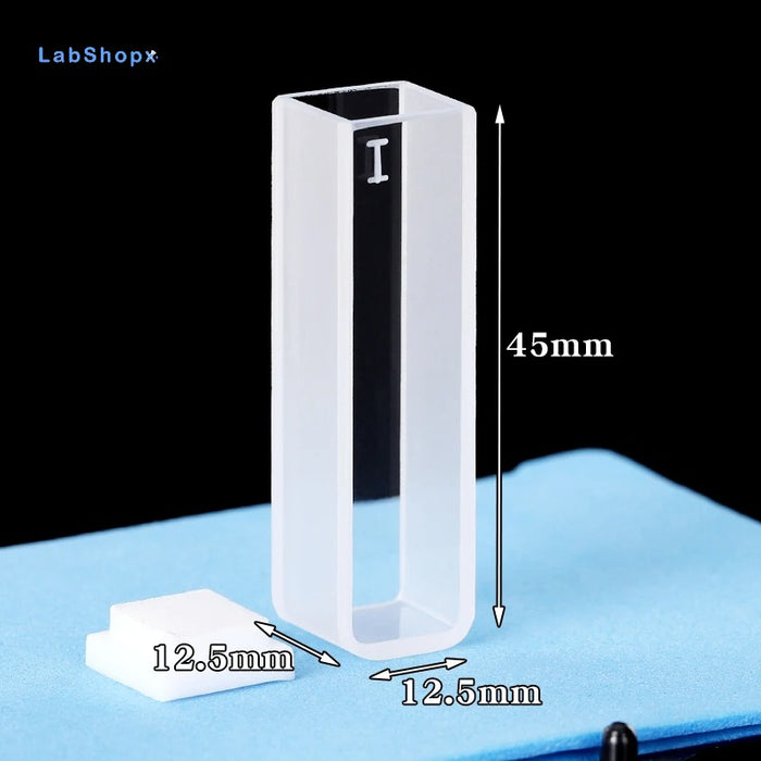3.5ml IR Quartz Cuvettes 10mm Spectrophotometry Cuvette | LABSHOPX