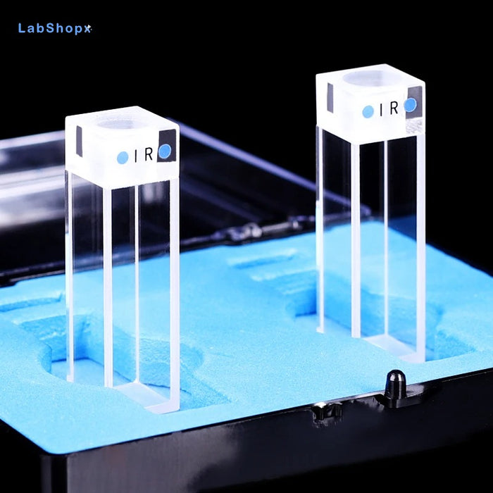 3.5ml Infrared Quartz Fluorescence Cell with Stopper 10mm | LABSHOPX