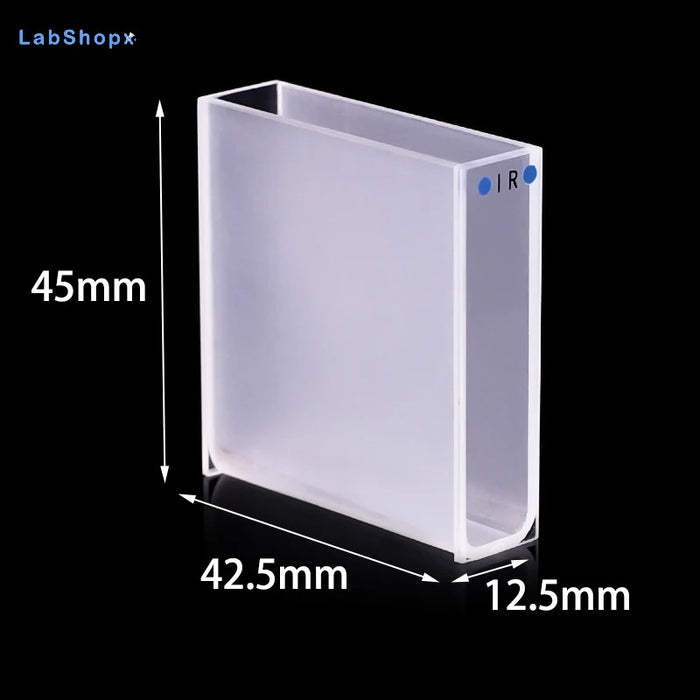 14ml Infrared Quartz Cuvette 40mm Spectrophotometry Cuvette | LABSHOPX