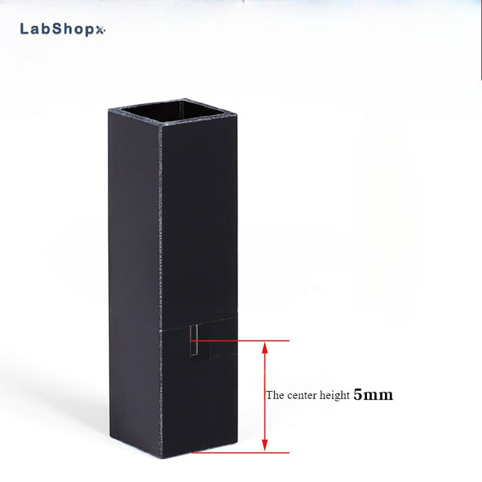 45ul Micro Quartz Cuvette  Black Lucifuge 3mm Quartz Cells | LABSHOPX