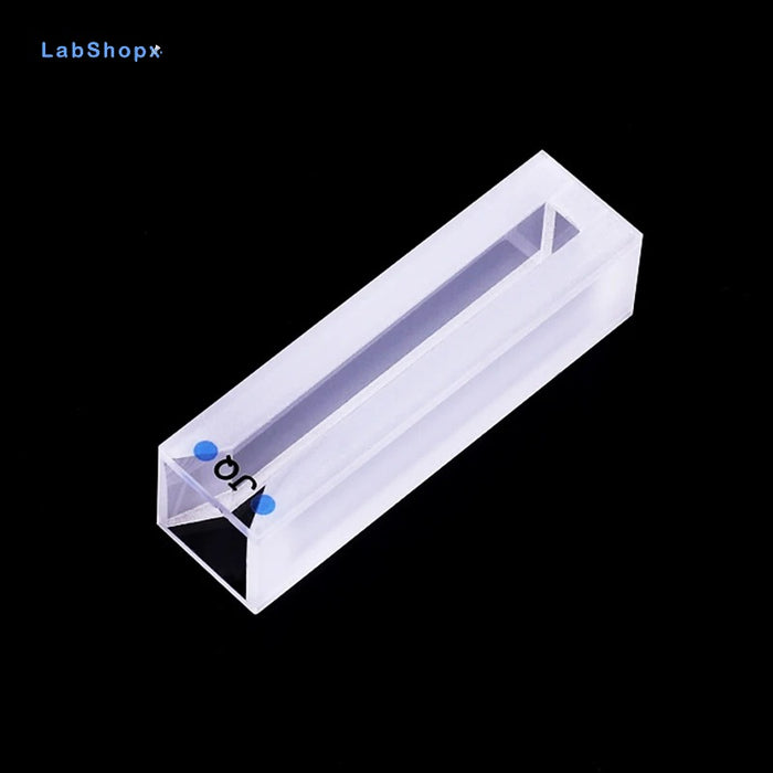 Micro Quartz Cuvette Quartz Cell with Frosted Walls and Lid | LABSHOPX