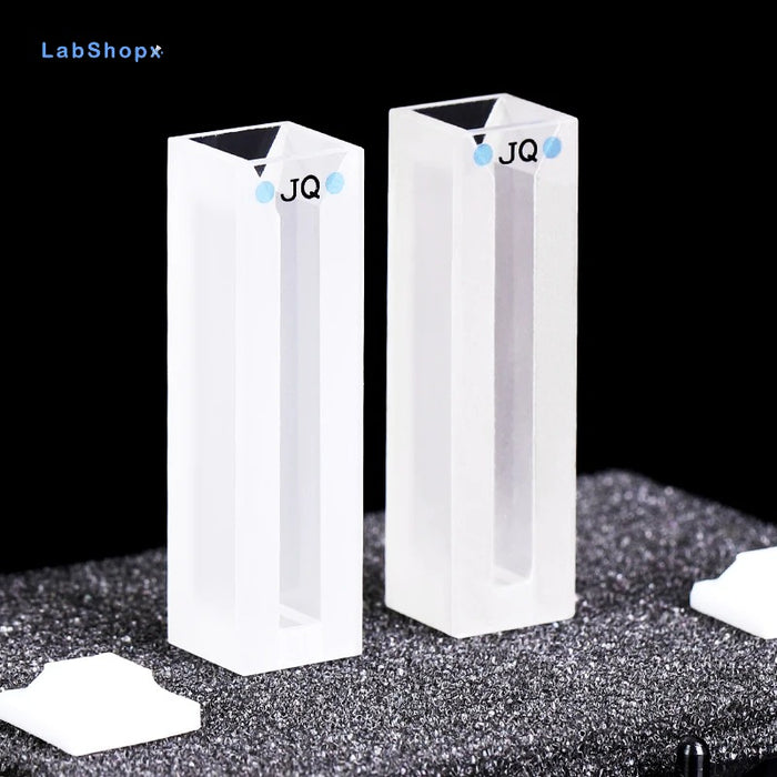 Micro Quartz Cuvette Quartz Cell with Frosted Walls and Lid | LABSHOPX