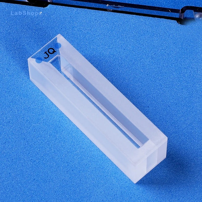Micro Quartz Cuvette Quartz Cell with Frosted Walls and Lid | LABSHOPX