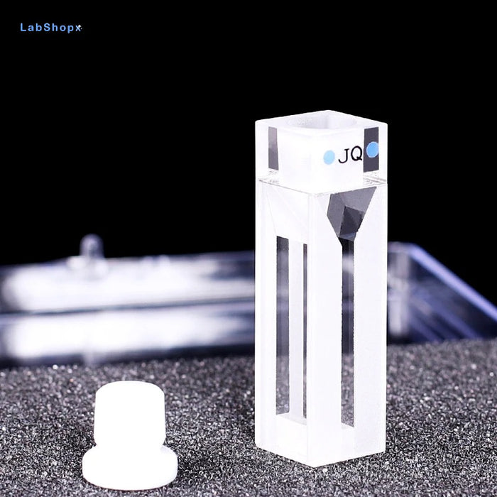 Micro Quartz Fluorescence Cuvette10mm Cell With Stopper| LABSHOPX