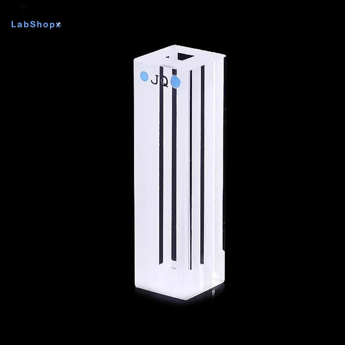 560ul Micro Quartz Fluorescence Cuvette 4mm Cells with Lid | LABSHOPX