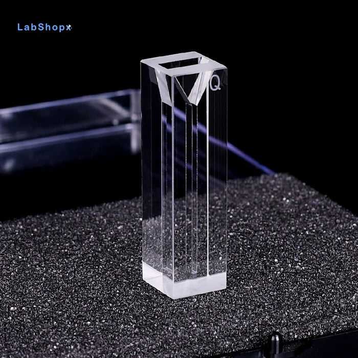 Micro Quartz Fluorescence Cuvette Quartz Cells No Lid 140ul | LABSHOPX