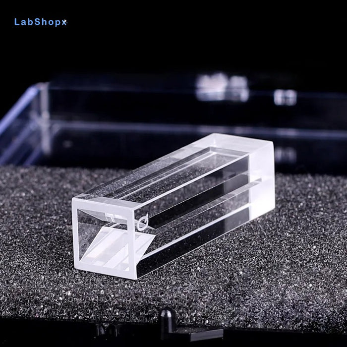 Micro UV Quartz Cuvette Fluorescence 10mm Cells with Lid | LABSHOPX