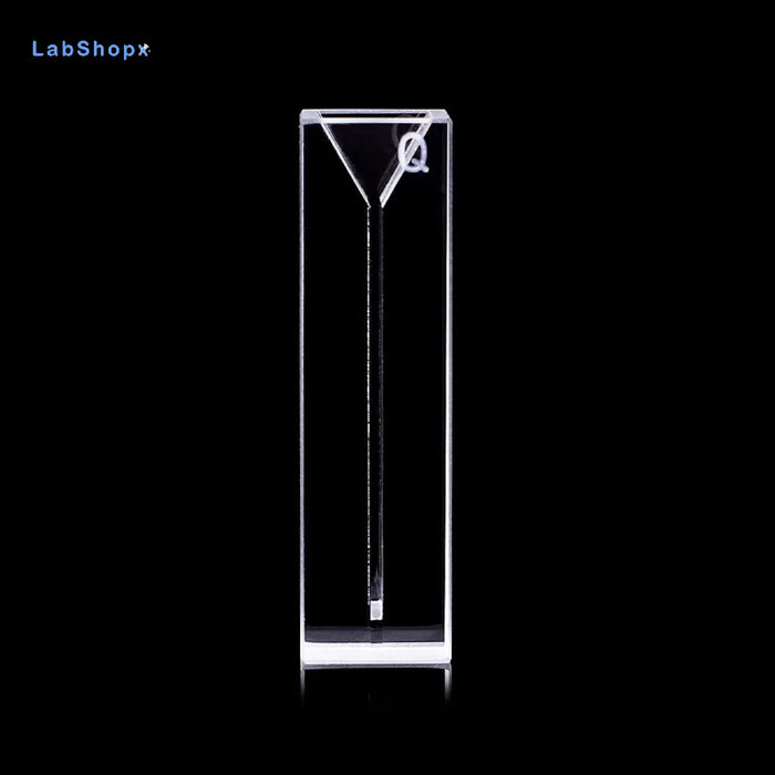 Micro UV Quartz Cuvette Fluorescence 10mm Cells with Lid | LABSHOPX