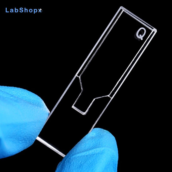 Micro UV Quartz Fluorescence Cuvettes with Lid for Lab | LABSHOPX