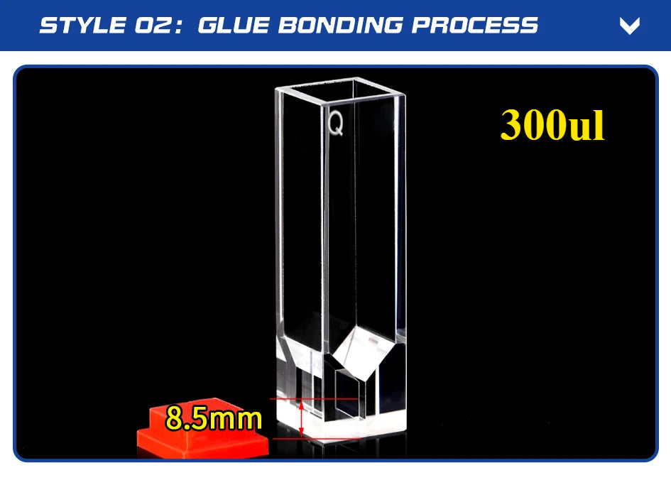 Micro UV Quartz Fluorescence Cuvettes with Lid for Lab | LABSHOPX