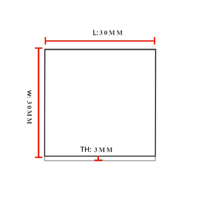High Purity Quartz Plate Glass Fused Quartz Plate Square| LABSHOPX
