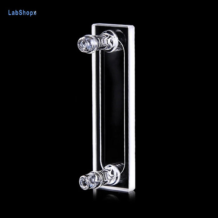 30-600ul Optical UV Flow Quartz Cuvette Cell with Two Tubes | Labshopx